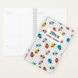 Planificateur Ladybug pour enfants personnalisé
