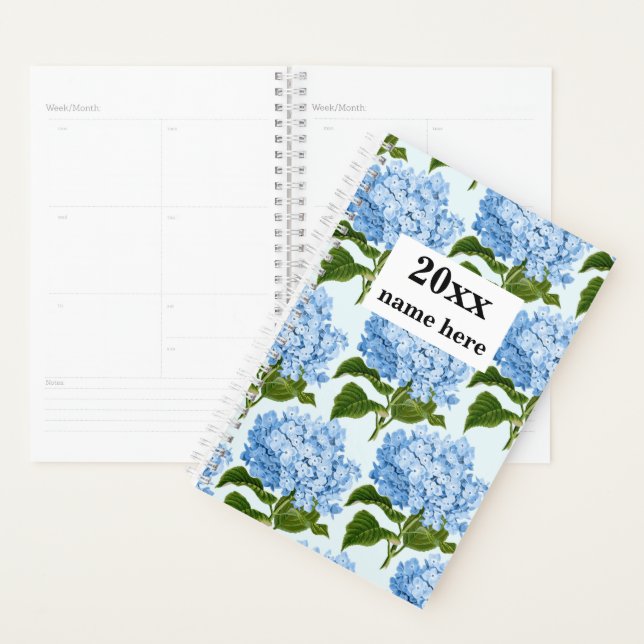 Planificateur Lilac personnalisé (Devant avec enveloppe)