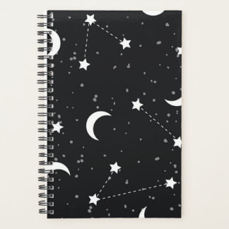 planificateur magique lune et étoiles