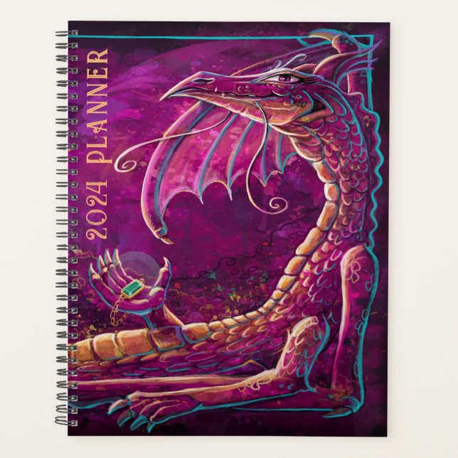 Planificateur Maroon Dragon (Devant)