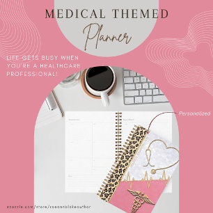 Planificateur mensuel de thème Médicale