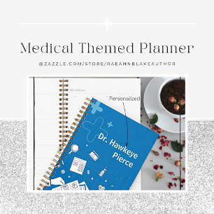 Planificateur mensuel de thème Médicale