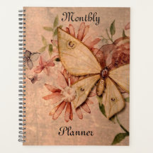 Planificateur mensuel vintage