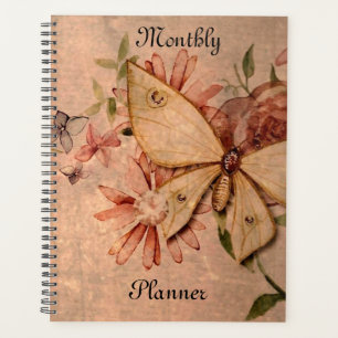 Planificateur mensuel vintage