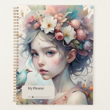 Planificateur Merveilleux en Fleurs
