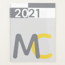 Planificateur moderne Monogram