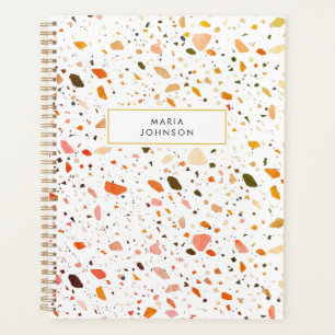Planificateur Motif Terrazzo du désert
