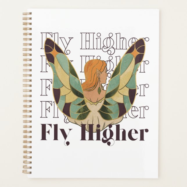 Planificateur motivationnel pour le Nouvel An (Devant)