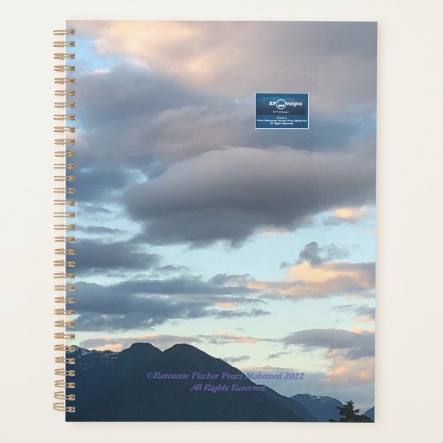 Planificateur (MountainView #1) RFPMDesigns ©️ 202 (Devant)