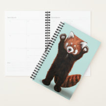 Planificateur Panda Rouge