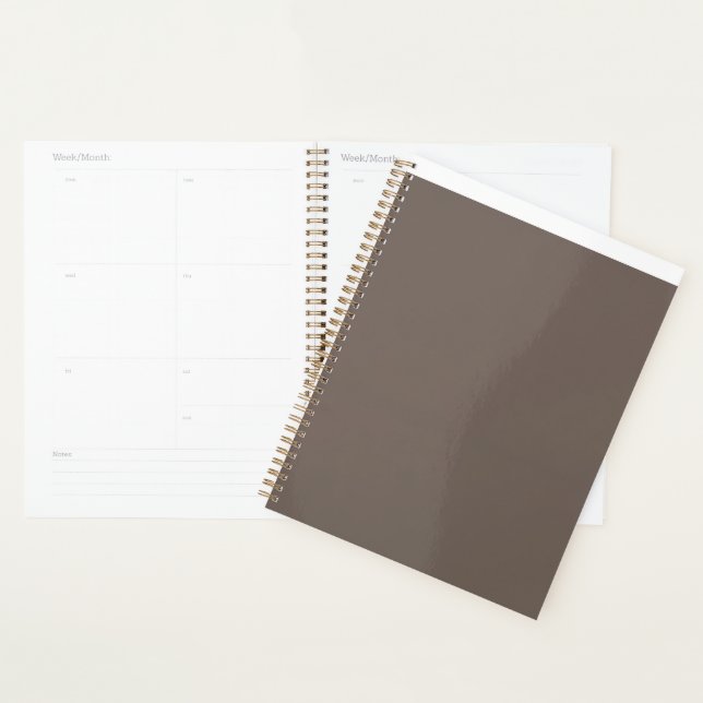 Planificateur personnalisé 2025 - Journal quotidie (Devant avec enveloppe)