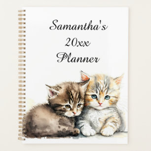 Planificateur personnalisé Cute Kitten
