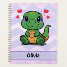 Planificateur personnalisé de dinosaure T-Rex