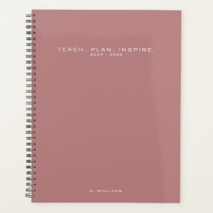 Planificateur personnalisé d'école pour enseignant