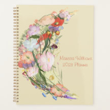 Planificateur personnalisé fleur sauvage