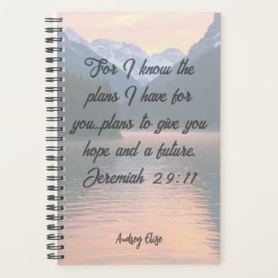 Planificateur personnalisé Jérémie 29:11