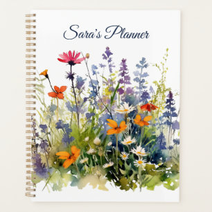 Planificateur personnalisé Meadow Fleurs sauvages