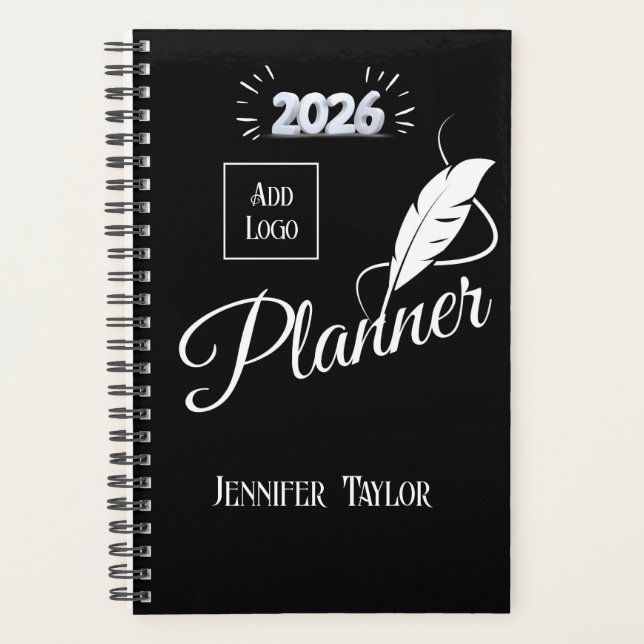 Planificateur personnalisé pour l'année 2026 (Devant)