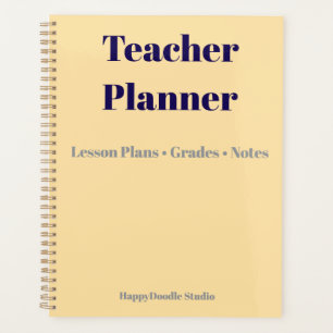 Planificateur pour Enseignants Plans de Cours, N