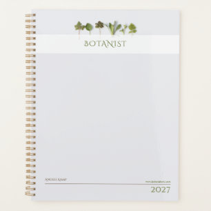 Planificateur professionnel botaniste