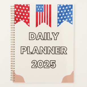 Planificateur quotidien 2025 (8,5 po x 11 po)