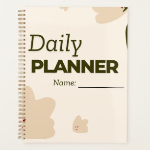 Planificateur quotidien à formes abstraites minima