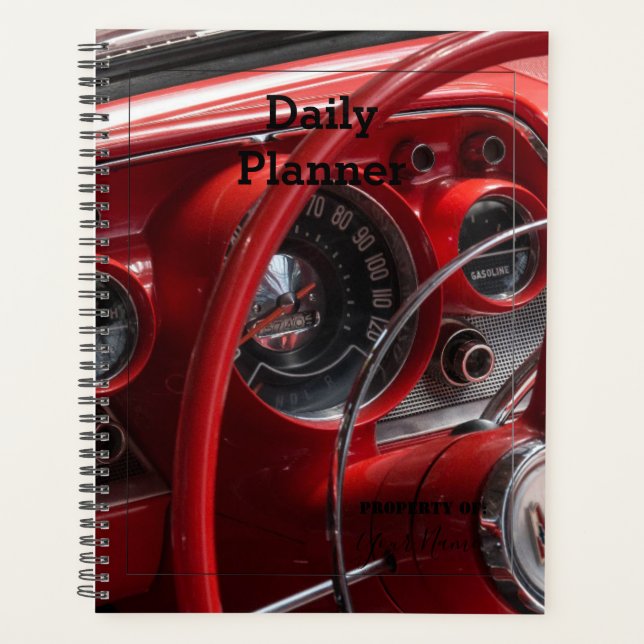 Planificateur quotidien - Antique Auto - HAMbWG (Devant)