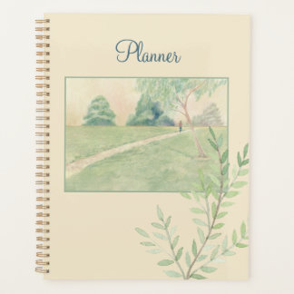 Planificateur quotidien aquarelle Serene Path