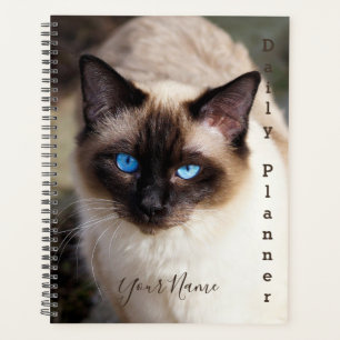 Planificateur quotidien - Chat siamois - HAMbWG