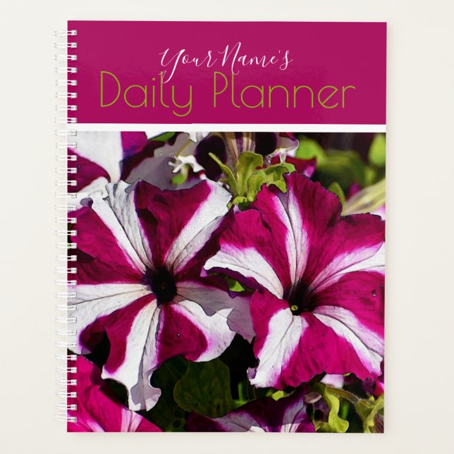 Planificateur quotidien de Petunia - HAMbWG (Devant)
