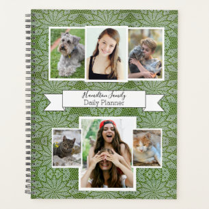 Planificateur quotidien de photos avec conception 