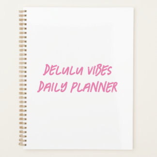 Planificateur quotidien Delulu