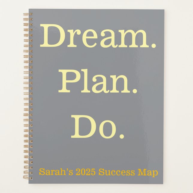 Planificateur quotidien - Dream Plan Do Custom Edi (Devant)