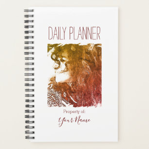 Planificateur quotidien - Femme aux boucles - HAMb