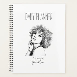 Planificateur quotidien - Femme noire