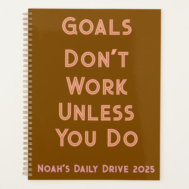 Planificateur quotidien - Les objectifs ne fonctio (Devant)