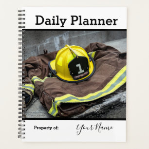 Planificateur quotidien photo Pompiers - HAMbWG
