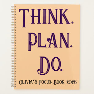 Planificateur quotidien - Plan de réflexion Faire