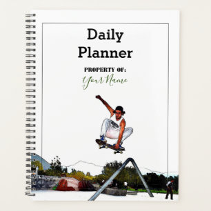 Planificateur quotidien - Skateboarding - HAMbWG