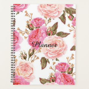 Planificateur Rose anglais