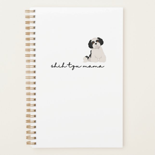 Planificateur Shih Tzu Mama (Devant)