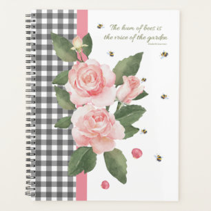 Planificateur standard 8,5 x 11, spirale noire