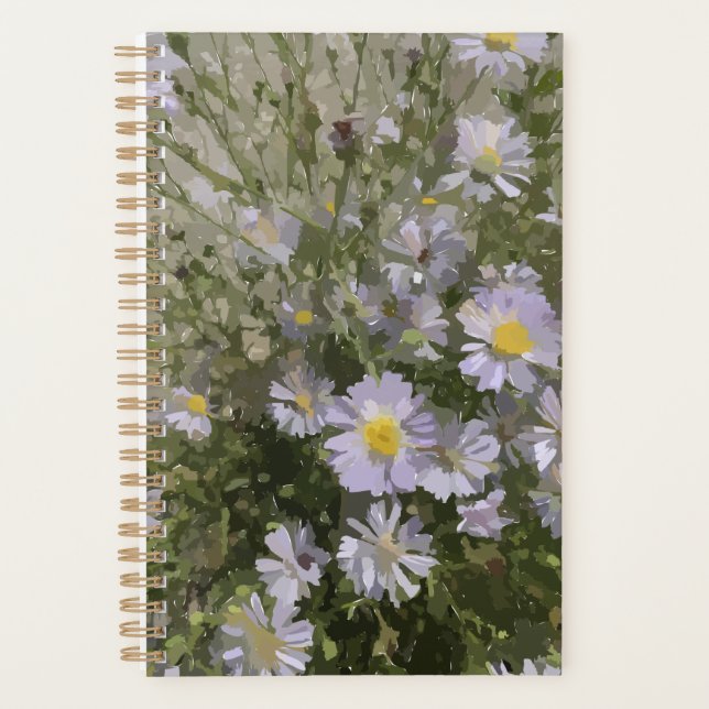 Planificateur Violet Asters (Devant)