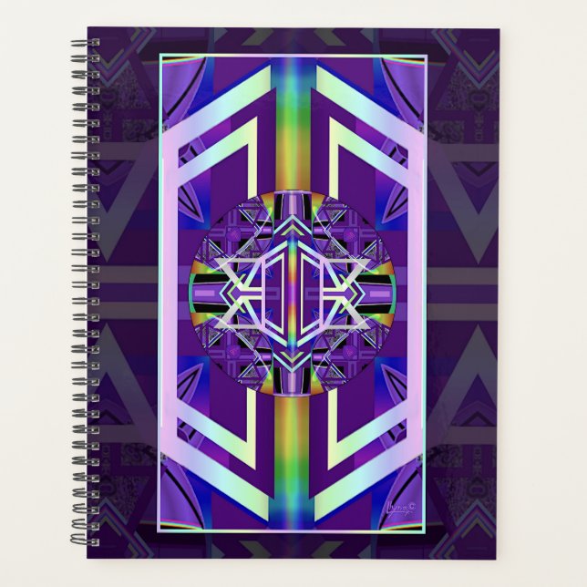 Planificateur W3 violet (Devant)