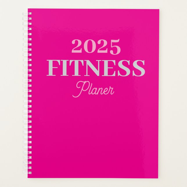 Planification de fitness 2025 (Devant)
