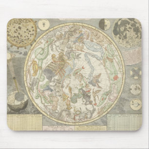 Planisphaerii Coelestis Hemisphaerium Mousepad