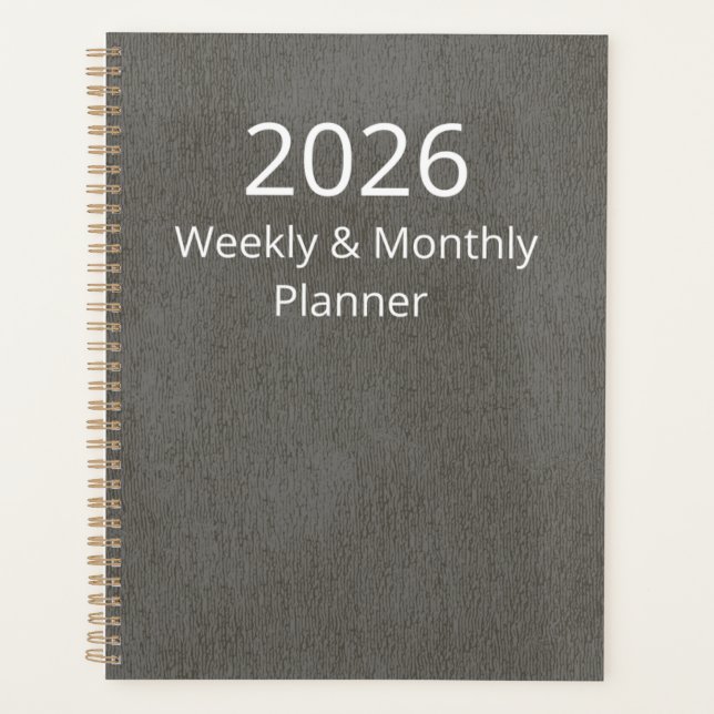 Planner 2026 Weekly and Monthly (Devant)