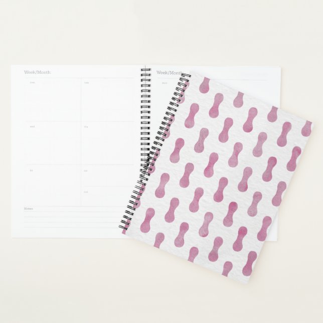Planner (21,6 x 28 cm) - Pink Pattern Planer (Anzeige)