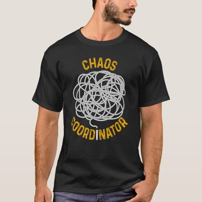 Planner Conference Chaos Coordinator Preschool Pre T-Shirt (Vorderseite)