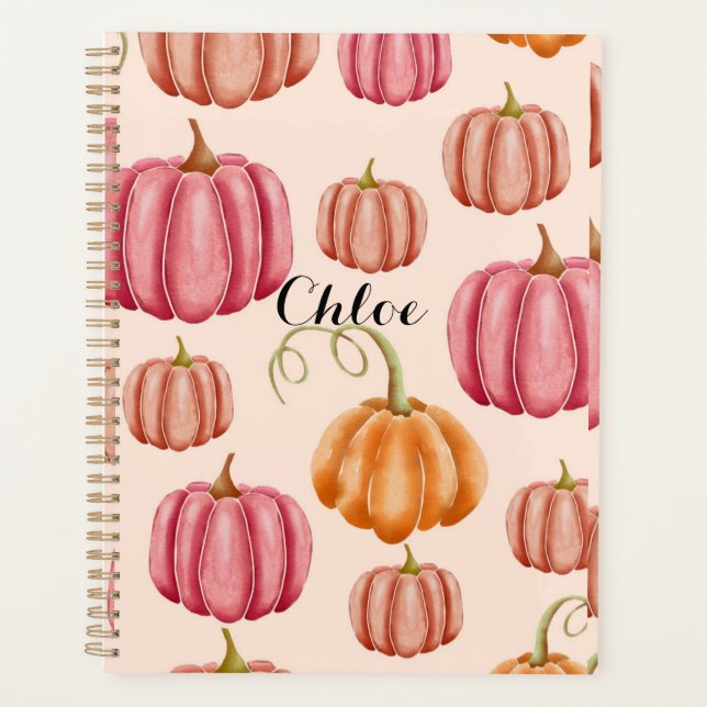 PLANNER für Herbst+Herbst, Kürbis Planer (Vorderseite)